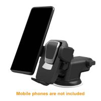 dfthrghd Universal Easy Install GPS 360 Degree Rotation Strong Suction Cup Non Slip Angle Adjustable Air Vent Car Phone Holder Dashboard