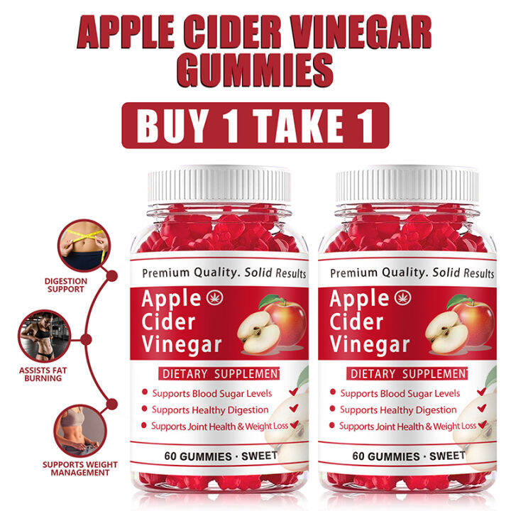 Apple Cider Vinegar Gummies Weight Management Slimming Naturally