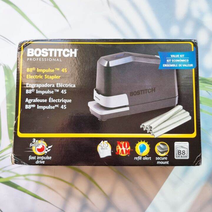 (BOSTITCH®) B8® Impulse 45 Sheet Electric Stapler Value Kit B8EVALUE