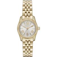 นาฬิกาผู้หญิง MICHAEL KORS Silver Dial Gold-tone Stainless Steel Ladies Watch MK3229