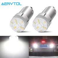 AENVTOL 2Pcs Canbus For BMW Series 3 E90 E91 F30 F31 E46 Car LED P21W 1156 BA15S Rear Reverse Backup Light T10 W5W Parking Lamp