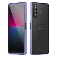 กรอบโลหะที่ดูหรูหราเคสโทรศัพท์สำหรับ Sony Xperia 1 IV เคสป้องกันเลนส์เต็มรูปแบบกันกระแทกเคสสำหรับ Sony Xperia 5 10 IV