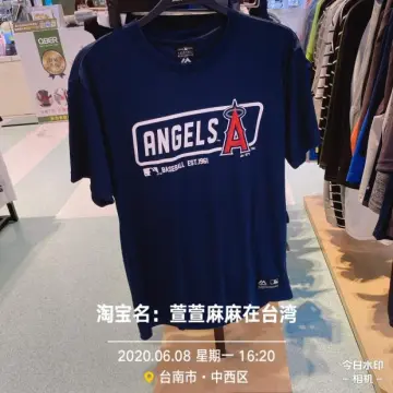 NWT Majestic Angels Baseball T-Shirt  Baseball tshirts, Majestic shirts,  Shirts