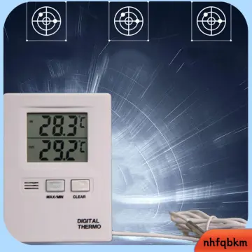 Wang Hang Analog Indoor Outdoor Thermometer Hygrometer Humidity