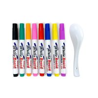 ปากกาไวท์บอร์ดสำหรับเด็กของเล่นการศึกษาปฐมวัยสีปากกาทำเครื่องหมายปากกาลอยมหัศจรรย์ Penc 8  12  16  24สี