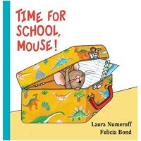 Time for School  Mouse! By Laura Numeroff Educational English Picture Book Learning Card Story Book For Baby Kids Children Gifts Flash Cards Flash Car