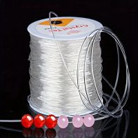 NianMiao 1mm Elastic Bracelet String Cord Stretch Bead Cord For Jewelry Making And Bracelet Making