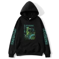 Hoodie Anime Ghost In The Shell Kaus Koukaku Kidoutai Manga Jepang Dengan Hip Hop Bertudung Pria Pulover Musim Dingin Gothic Size Xxs-4Xl