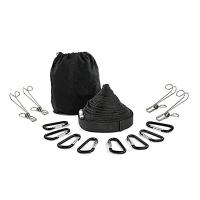 1 Set Outdoor Camping Hanging Rope Clothesline Tent Strap Cookware Chain Lamp Lanyard Daisy Tableware Rope Hammock Hanging Y5r8