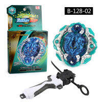 【mookis】 ใหม่ชนิดบรรจุกล่อง B-128-02 Beyblade ต่อสู้ท็อปส์ของเล่นระเบิด B128เทอร์โบจุดอ่อนปั่นท็อปส์กับทางเดียวเปิดไม้บรรทัดและมือจับ