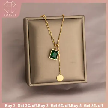 Rare Emerald and Old European Cut Diamond Necklace – H&H Jewels