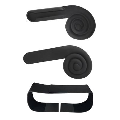 For PICO 4 Ear Muffs Enhancing Sound Solution+Pressure Relief Belt VR Headset Enhance Sound Effect Ear Muffs Safe Silica Gel High-Grade Material -Black