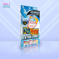 Kool fever แผ่นเจลลดไข้ 6 แผ่น คูลฟีเวอร์ แผ่นเจลลดไข้ ลดไข้ สำหรับผู้ใหญ่