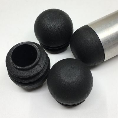 Plastic hole Insert Plugs 25mm Round Steel Pipe Tube Blanking End Caps decor dust cover for chair table Furniture Leg protection