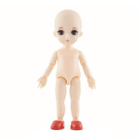 New 13 Movable Jointed Dolls Toys Mini 16cm BJD Baby Girl Boy Doll Naked Nude Body Fashion Dolls Toy for Girls Gift