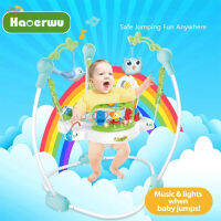 HAOERWU เก้าอี้กระโดดสำหรับเด็ก Multifunctional Music Jumping Chair Children S Fitness Chair Swing Chair