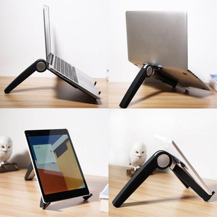 portable-folding-laptop-notebook-tablet-holder-stand-mount-screen-riser-bracket-tablet-holder-for-macbook-laptop-stands