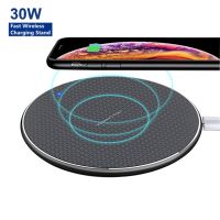 Smart induction QI Wireless Charger for iPhone 11 12 Pro XS XR Max 8 Plus Airpods Huawei P40 Nova Samsung S8 S9 S10 Fast Charge