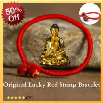 Lucky red string bracelet on sale lazada