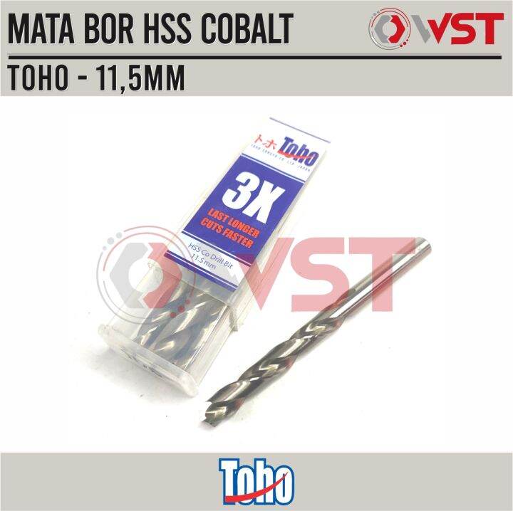 Toho Mata Bor Stainless Mm Mata Bor Besi Mata Bor Hss Cobalt Lazada Indonesia