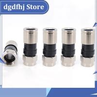 Dgdfhj Shop RG6 F Type Compression 2.7cm Snap Seal Plug Connector For Sky Satellite Virgin Cable