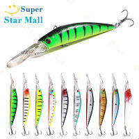 Supermall 14เซนติเมตรล่อตกปลาประดิษฐ์ระยะยาว Crankbait Wobblers เหยื่อปลอมอุปกรณ์ตกปลาสำหรับปลาคาร์พหอกเบส