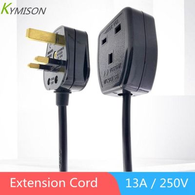 【YF】 UK 3 Prong Extension Power CordIEC Male Plug to Female Outlet Socket HongKong Cable Extented