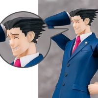 figma SP-084 Ryuichi Naruhodo (Phoenix Wright) พร้อมของแถม (หน้าเขินอาย) / ฟิกม่า ฟิกเกอร์ โมเดล ฟิกม่าร์ ฟิกเกอร์แท้