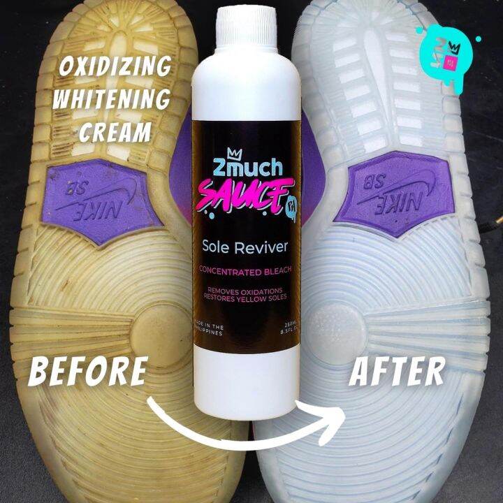 SOLE SAUCE SOLE REVIVE SOLE RESTORE Premium Whitening Shoe Mid Sole