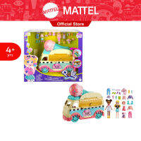 Polly Pocket Ice Cream Truck - พอลลี่ พ็อกเก็ต รถขายไอศครีม ชุดเซ็ทตุ๊กตา ตุ๊กตา (HHX77)