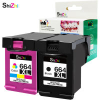 【Big-promotion】 SHIZHI Ink ใช้ได้กับ664 664XL สำหรับ DeskJet 1115 2136 3836เครื่องพิมพ์4536