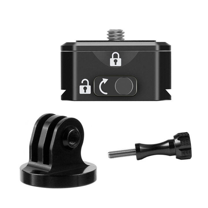 quick-release-system-dslr-สำหรับ-gopro-ball-head-ขาตั้งกล้อง-magic-arm-quick-switch-kit-อุปกรณ์เสริม-quick-realse-plate