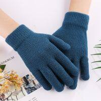 [COD] Manufacturers wholesale autumn and winter pure woolen warm thick knitted adult full finger