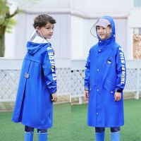 Childrens Raincoat Cartoon Polyester Boys and Girls Rain Gear Student Kindergarten Conjoined Baby Childrens Poncho