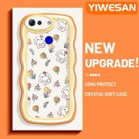 YIWESAN V30 V20เคสสำหรับ Honor Pro เคสลายกระต่ายสีสันสดใสมาคารอนเคสมือถือกันกระแทกแบบใสนิ่มเคสซิลิกาเจลฝาครอบป้องกันโปร่งใสลายกล้องถ่ายรูปเก๋ไก๋