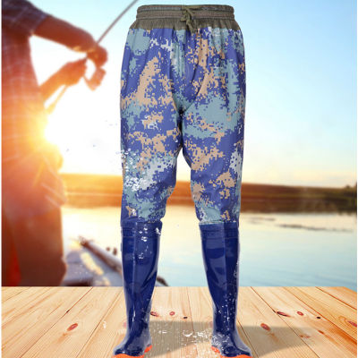Onesunnys ⚡จัดส่งจากไทย⚡รองเท้าบูทกันน้ำ กางเกงกันน้ำ กันเชื้อโรค น้ำท่วม ลุย รองเท้าบูทปลูกข้าว 36-45 กางเกงกันฝนผู้ชาย รองเท้าลุยน้ำ