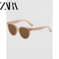 ZARAˉLiu Yifeis same style of sunglasses womens high-end brown sunglasses go to a windy place Xu Hongdou style