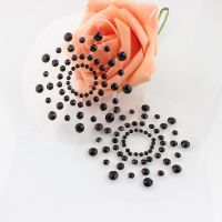 1 Pair Self Adhesive Sexy Products Nipple Cover Stickers Chest Pastie Breast Bras Rhinestone Nipple Accessories Padding