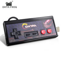 DATA FROG USB Wired Game Gamepad สำหรับ PC R Game Controller JoyPad สำหรับ Windows 7 810 Mac จอยสติ๊กควบคุมคอมพิวเตอร์