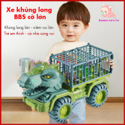 Đồ chơi xe ô tô chở khủng long BBS cỡ lớn trẻ em