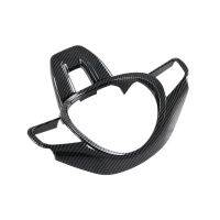 Car Carbon Fiber Steering Wheel Panel Cover Trim Decoration Frame Sticker for Honda E:NS1 / E:NP1 2022 2023