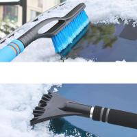 2 In 1 Car Ice Scraper Snow Dust Remover For Vehicle Windshield Auto Snow Remover Cleaner Winter Car Accessories Removal