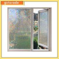 GOTORADE 3D สี ฟิล์มกระจกหน้าต่าง ป้องกันรังสียูวี ความเป็นส่วนตัวคงที่ Window clings สวยดีครับ 15.8นิ้ว × 157.5นิ้ว สติ๊กเกอร์ติดหน้าต่าง ของตกแต่งบ้าน