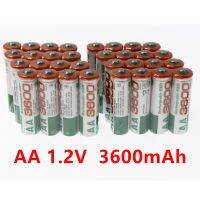 【Worth-Buy】 Ni-MH AA 1.2V Aaa 3600MAh ไฟฉายอัลคาไลน์ชาร์จได้ MP3นาฬิกาของเล่นเปลี่ยนเครื่องเล่น