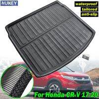 Tailored Upper Deck ด้านหลัง Boot Liner Cargo Mat ถาดชั้นพรม Kick Protector สำหรับ Honda CRV CR-V MK5 2017 2018 2019-2022