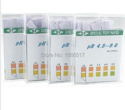 50pack/lot Alkaline pH Test paper Strips Indicator Litmus Kit Testing for body level Urine &amp; Saliva PH1-14 (100Pcs/Pack) Inspection Tools