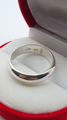 แหวนปลอกมีด เงินแท้ 92.5 % แหวน แหวนเงิน แหวนเกลี้ยง เงิน เครื่องเงิน แหวนคู่รัก แหวนแต่งงาน รัก ความรัก เงินแท้ ขอแต่งงาน