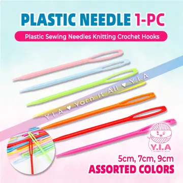 Plastic Craft Needles Safety Needles Darning Tapestry Needles for Kids -  China Plasstic Needle and Sewing Handle Needle price