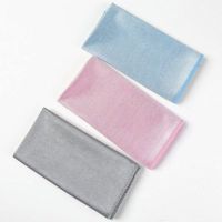 卍☸✼ Wipe Glass Cloth 3 color Rag Cleaning No Trace Absorbable Window Car Rag Cleaning Towel Kitchen Cleaning Wipe Glass Cloth