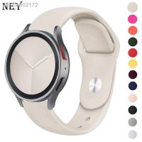 ▽ Silicone strap For Samsung Galaxy watch 4/5/5 pro/Classic/Active 2/Gear S3 frontier 20mm 22mm bracelet Huawei GT 2/2e/3 pro band